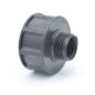 Conexión hembra S60x6 - salida masculina 1'' BSP o hembra 3/4'' BSP