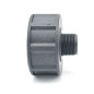 Conexión hembra S60x6 - salida masculina 3/4'' BSP