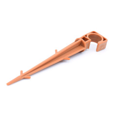 Guía de tubo de cabeza plana pieu de 16 a 20 mm en PEHD