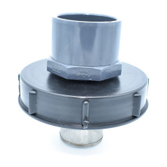 Tapa para 15cm tanque de entrada 1000L PVC 50/63