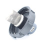 15cm lid for 1000L tank with 63/75 PVC input and 2-inch filter
