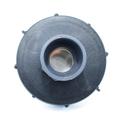 Couvercle 15cm pour cuve 1000L avec entrée PVC 50/63 et filtre 2 pouces