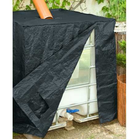 Tank Tarpaulin 1000L IBC Anthracite | Anti-UV & Anti-Algae | 120g/m²
