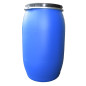 Fut / Kanister 220 Liter blau LEER mit voller Öffnung