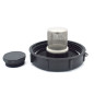 15cm diametre lid for IBC 1000-litre tank and 2-inch filter