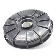 Coperchio diametro da 22 cm per IBC da 1000 litri e filtro da 2 pollici