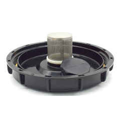 Couvercle diametre 15cm pour cuve IBC 1000 litres et filtre 2 pouces