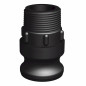 Camlock Male - Gewinde BSP aus Polypropylen Camlock Male - Gewinde BSP aus Polypropylen