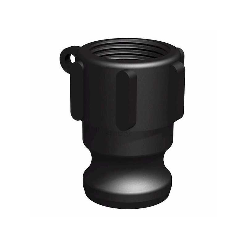 Raccord Camlock mâle - fileté femelle BSP sans Joint en Polypropylène