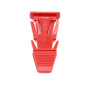 Sealed seal of type of flap for barrels with full opening without breaking point