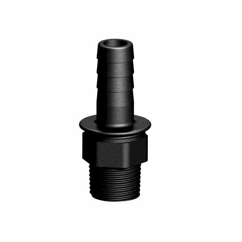 3/4" male connection - straight fluted - 19mm
