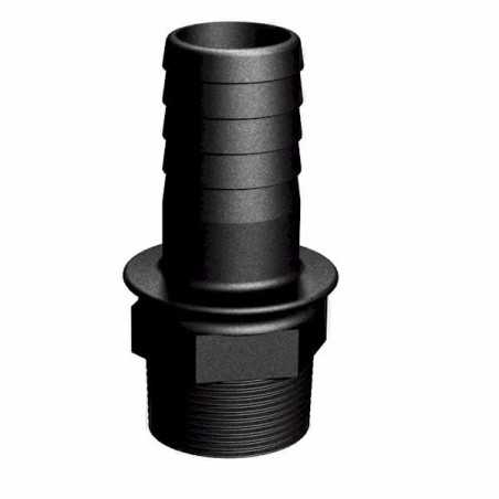 Product sheet Male connector 1 "- straight barbed Ø25mm