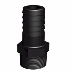Product sheet Male connector 1-1 / 4 "- straight barbed Ø32mm