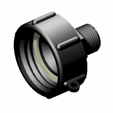 Fiche produit Raccord femelle 2" S60x6 - male 3/4" pas gaz