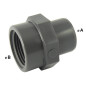 Adaptador de tornillo de PVC macho a palo/hembra