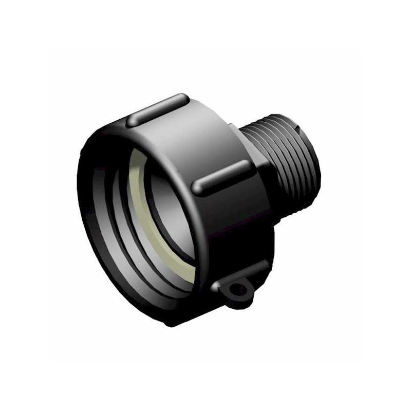 2" S60x6 - Male 1" Gas