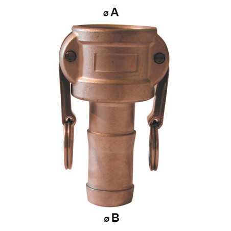 Camlock-Kupplung - Messing-Düse - Typ C