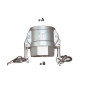 Female camlock connection - BSP female stainless steel thread