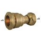 Connection Water Meter Brass Free Nut | 7000 Series Compression