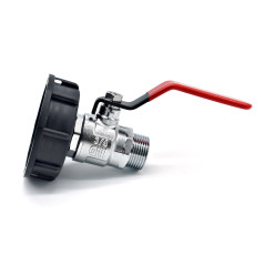 S60x6 connection with spherical spherical woodc milewood faucet threaded outlet 3/4'' BSP 20x27
