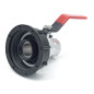 S60x6 connection with spherical spherical woodcler faucet output female 3/4''