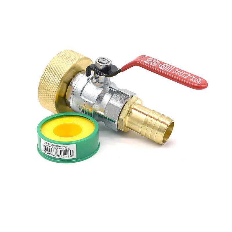Conexión de latón S60x6 con grifo esférico de madera desmenuzada esférica de 25 mm Conexión de latón S60x6 con grifo esférico de madera desmenuzada esférica de 25 mm