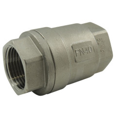 Clapet de retenue toutes positions en inox 316