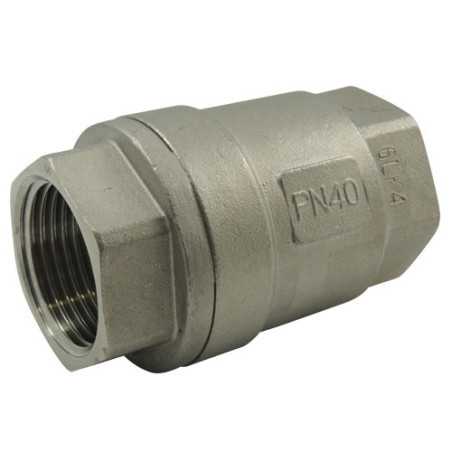 Clapet de retenue toutes positions en inox 316