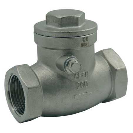 Clapet à battant inox 316 horizontal PN16