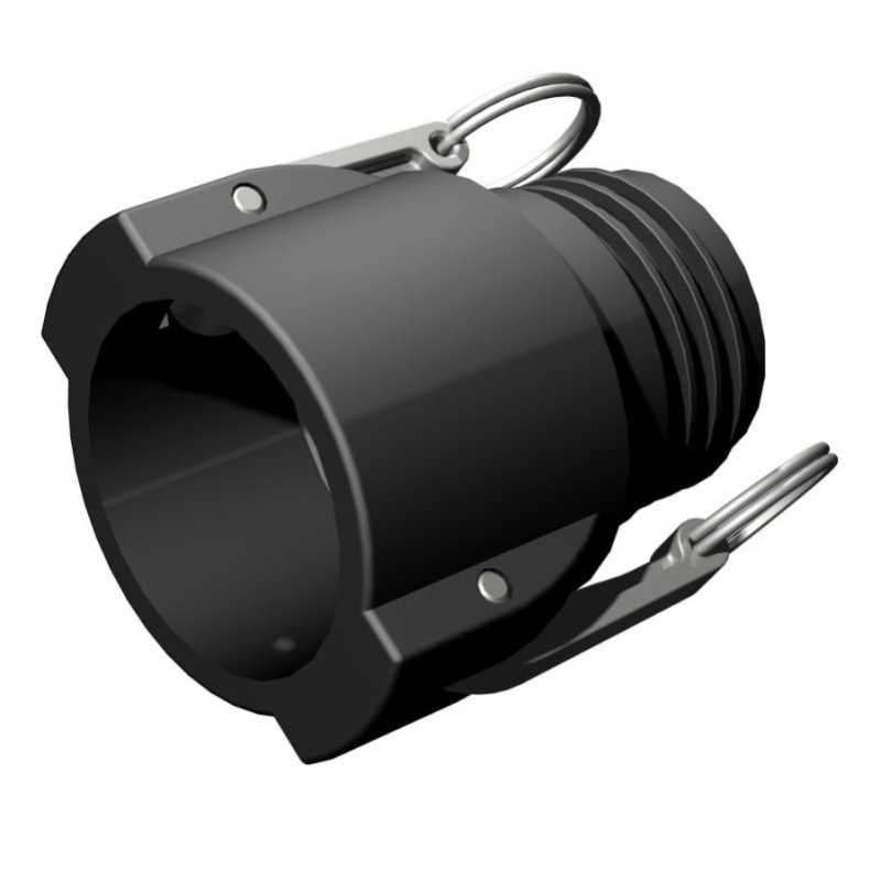 DN 2'' cam torquer - male output 2" S60x6