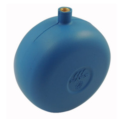 Boule plastique pour robinet flotteur à tige filetée