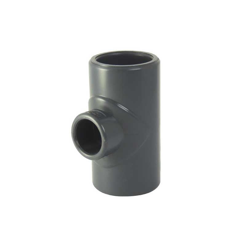 Té réduit 90° F / F / F en PVC à coller