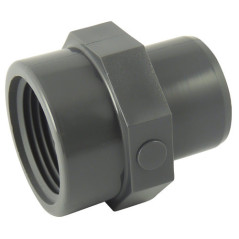 Adaptateur Male à coller / femelle à visser en PVC
