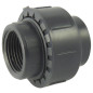 3-piece mixed PVC-U union PN16: Glue-on and screw-on