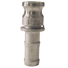 camlock conector macho - púa de manguera de aluminio - Tipo E