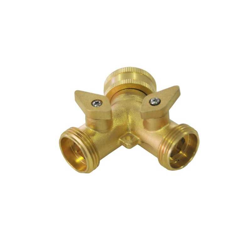 Fiche produit Raccord Y en laiton 3/4"