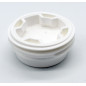 Bouchon male blanc pour fût/bidon 200 litres avec filetage S70x6