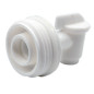 Raccord S56x4 male avec robinet laiton sortie raccord rapide