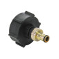 Raccord S60x6 avec embout male en laiton qualité pro