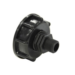 Fiche produit Raccord S60x6 avec embout male fileté 1/2" - 15x21