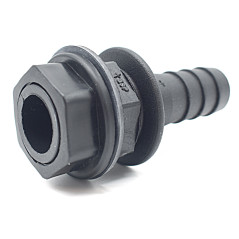 Trop Plein embout droit cannelé 19mm