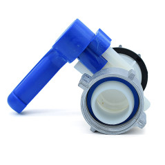 Vanne Papillon IBC 1000L Neuve | Écrou Aluminium 56mm