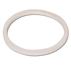 Gasket for symmetrical coupling in EPDM, colour White/Blue