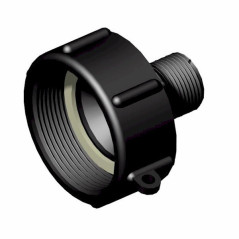 Anschluss weiblich 2 "S60x6 - männlich 3/4" Schritt Gas