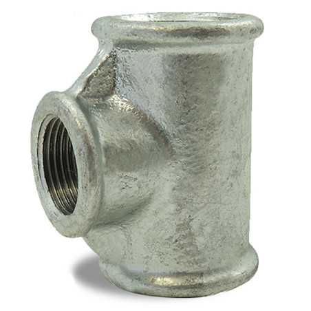 Hierro fundido maleable hembra galvanizado reducido de 90° para conexiones sólidas