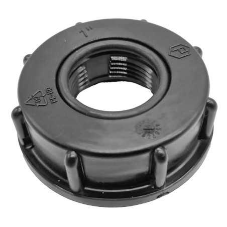 Cappuccio per serbatoio IBC S60x6 a femmina da 1" | HDPE ad alte prestazioni