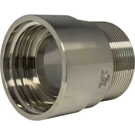 Durable Stainless Steel Fitting S60x6-Male BSP for IBC 1000L