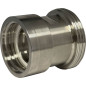 Raccord Femelle S60x6-Mâle DIN 11851 en Inox pour IBC 1000 Litres