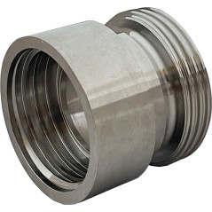 S60x6-Male SMS 1145 Stainless Steel Female Fitting for IBC 1000 Liters
