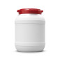 Fut / Lebensmittelkunststoffkanister große Öffnung zur Schraube - CURTEC